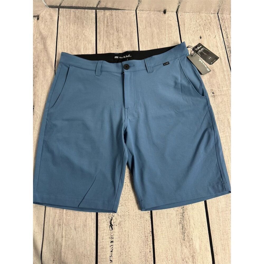 Kenneth Cole Men's Golf Shorts Blue Size 34 Casual Summer NWOT